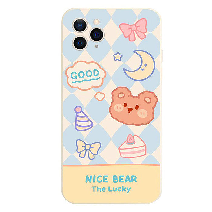 Funda para iPhone con estética kawaii