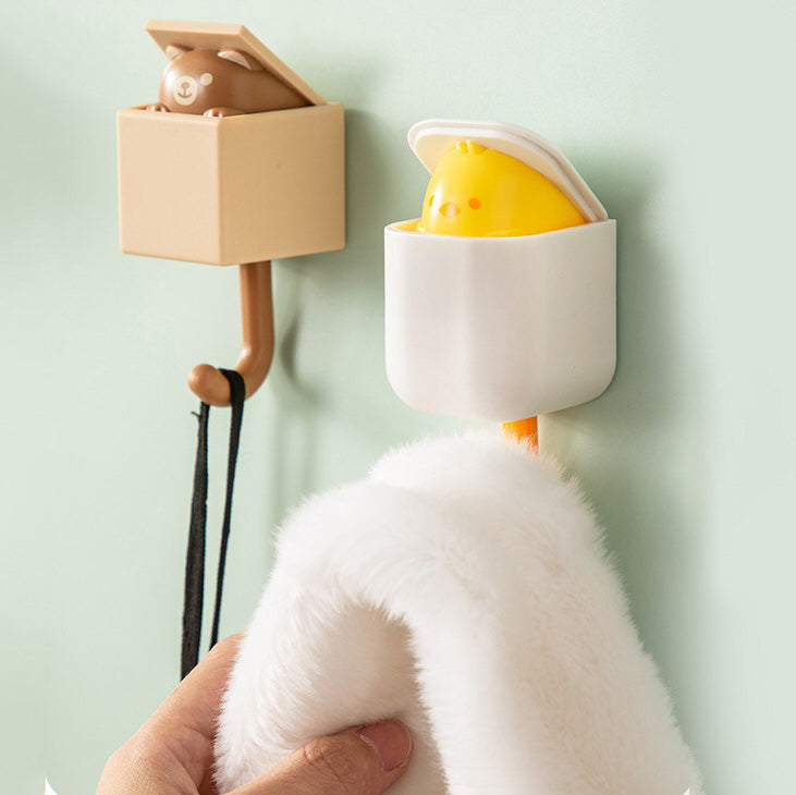 Kawaii Cat Pop Up Wall Hook