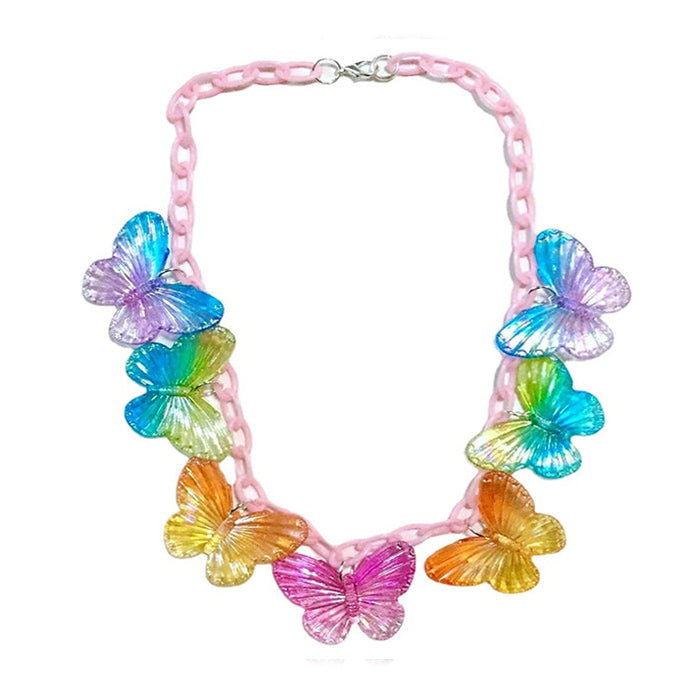 Collar de mariposa Kidcore