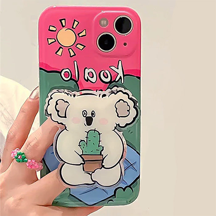 Funda para iPhone con diseño de koala