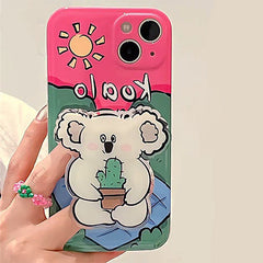 Funda para iPhone con diseño de koala