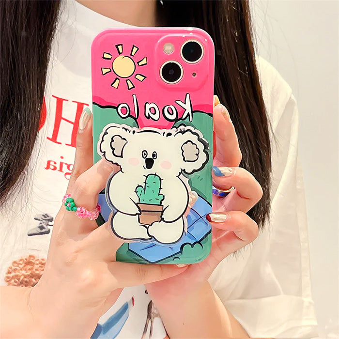 Funda para iPhone con diseño de koala