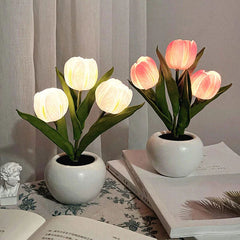 Lámpara de mesa LED Tulip