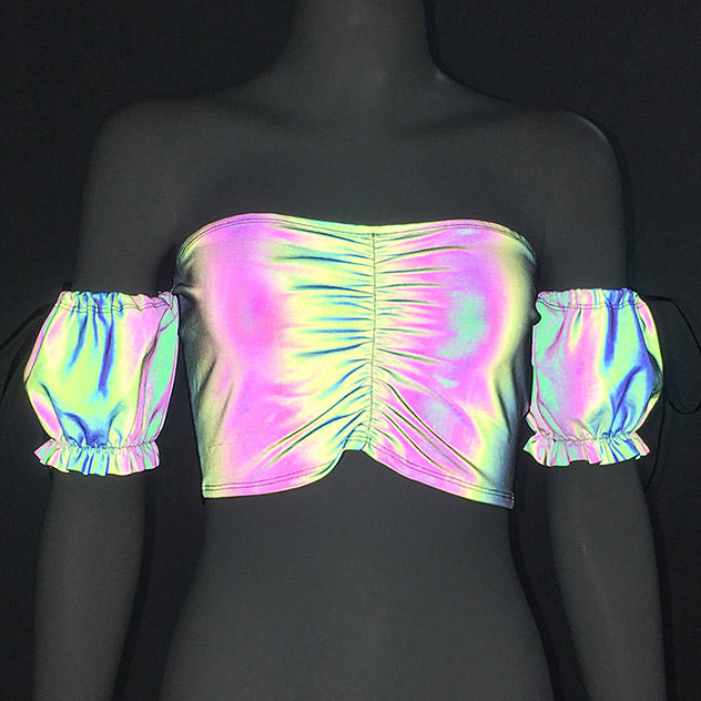 Top reflectante Laserdance