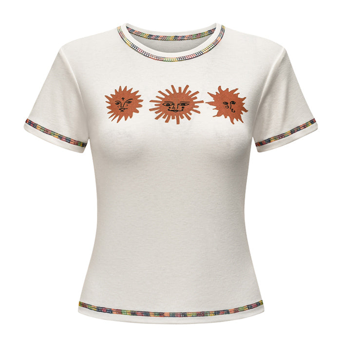 Camiseta estética Le Soleil