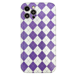 Lila Argyle iPhone-Hülle