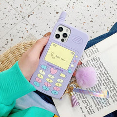 Funda para iPhone color lila