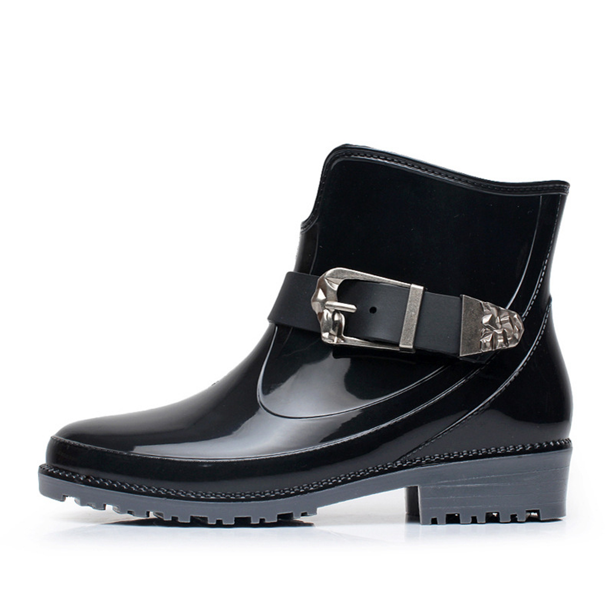 Rubber Waterproof Rain Ankle Boots