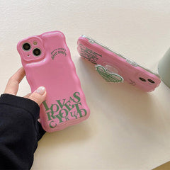 Funda para iPhone con corazón de historia de amor