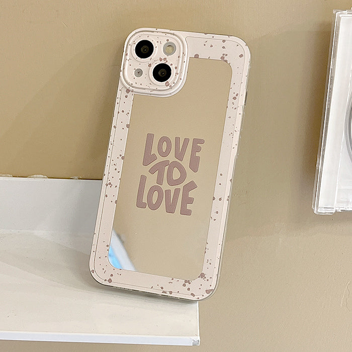 Love to Love iPhone Case