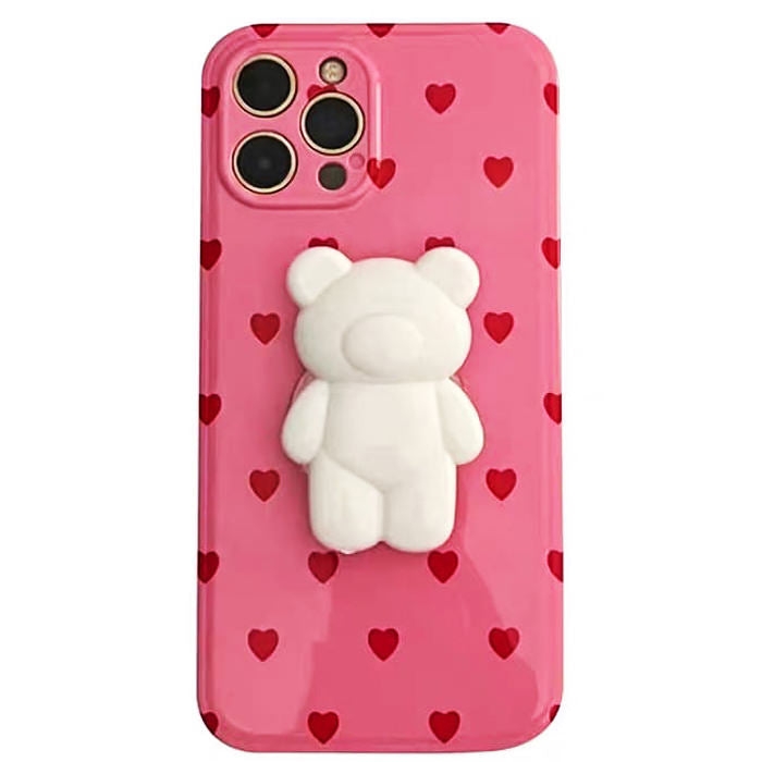 Funda para iPhone con un oso encantador