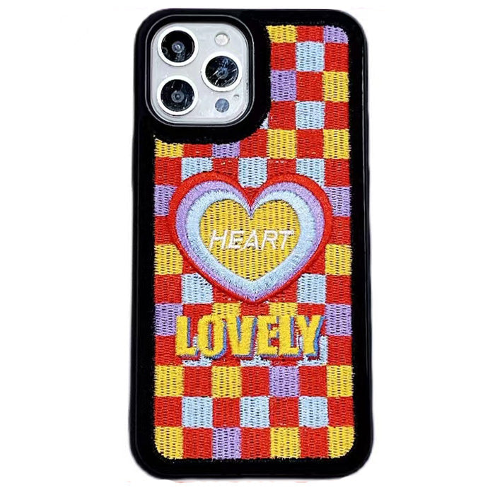 Funda para iPhone con un corazón encantador