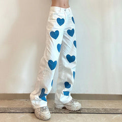 Pantalones anchos enamorados