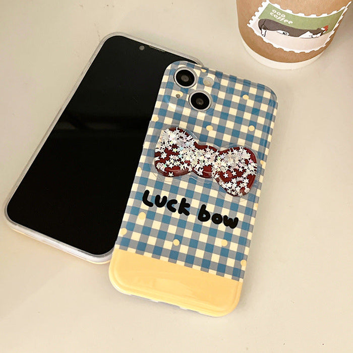 Funda para iPhone con lazo de la suerte