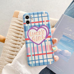 Funda para iPhone Lucky Girl 