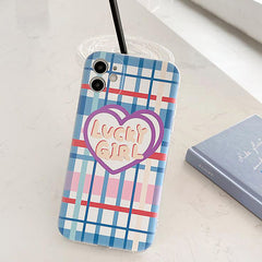 Funda para iPhone Lucky Girl 