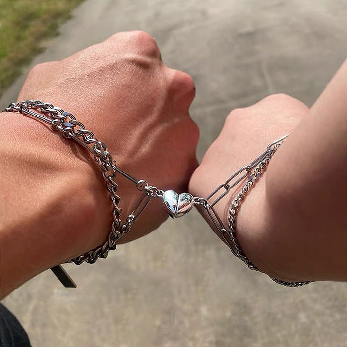 Pulseras magnéticas de corazón