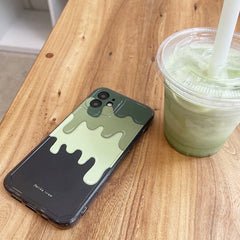 Matcha-Grün iPhone-Hülle 