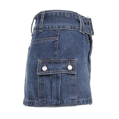 Mercury Rising Y2K Denim Skirt