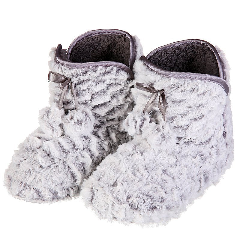 Warm Soft Plush Solid Home Slippers