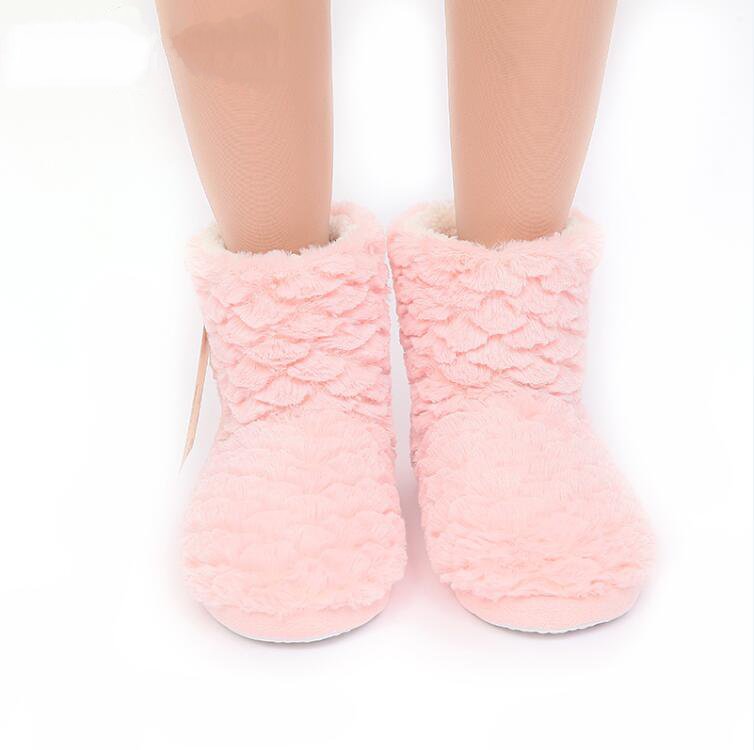 Casual Warm Plush Home Slippers