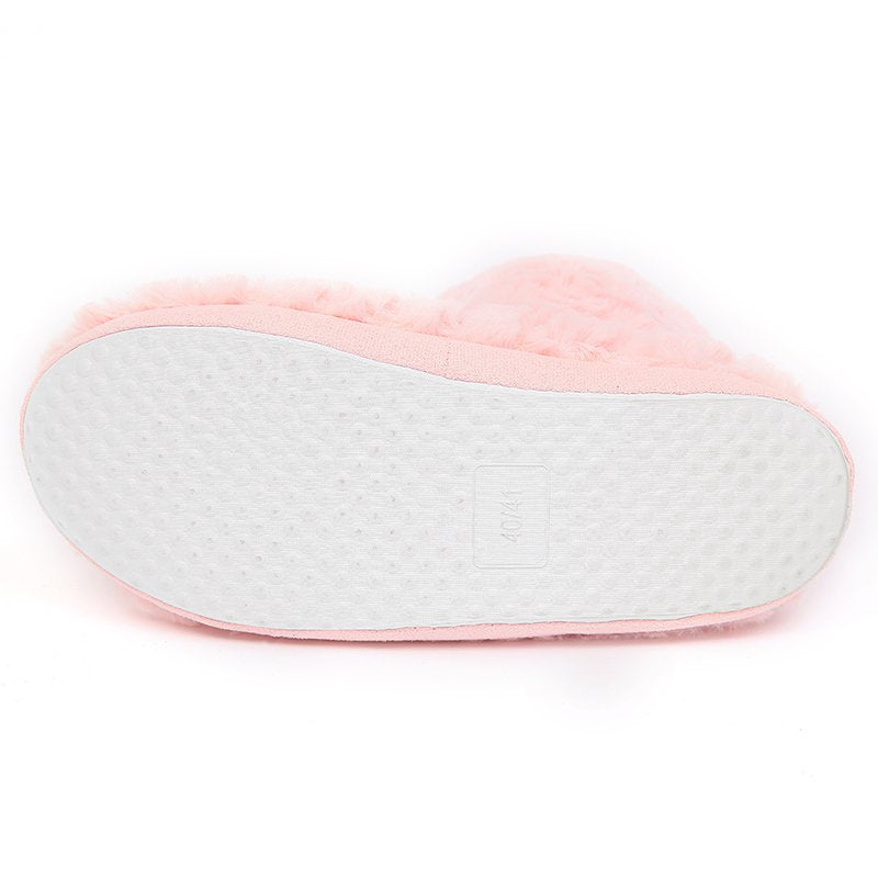 Casual Warm Plush Home Slippers