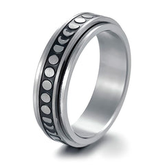 Moon Phases Fidget Ring