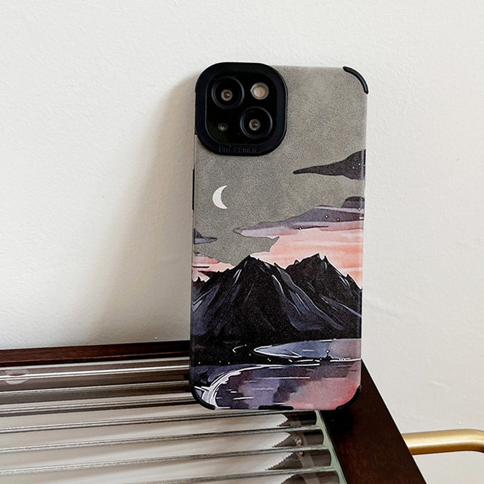 Mountain Sunset iPhone Case