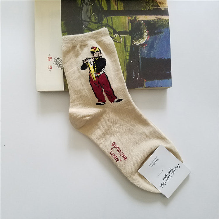 Socken aus der Museumskollektion im 4er-Pack