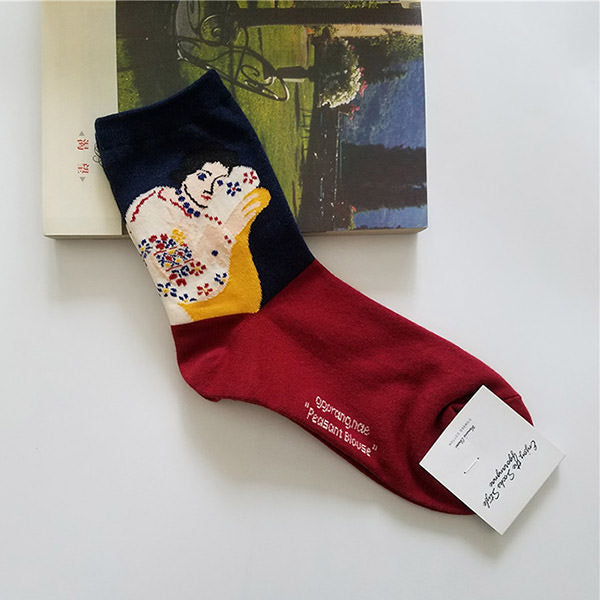 Socken aus der Museumskollektion im 4er-Pack