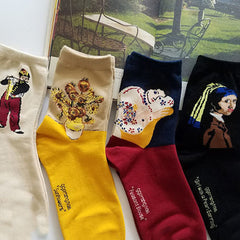 Socken aus der Museumskollektion im 4er-Pack