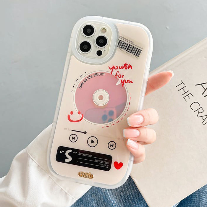 Funda para iPhone con álbum de música