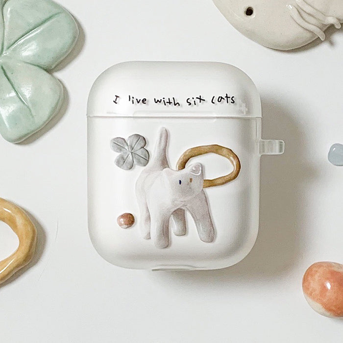 Naughty Cat AirPods Case