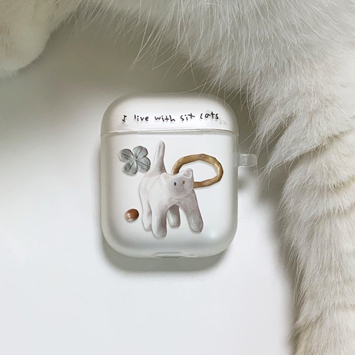 Naughty Cat AirPods Case