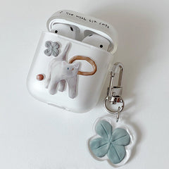 Naughty Cat AirPods Case