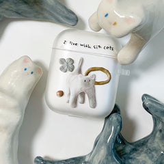 Naughty Cat AirPods Case