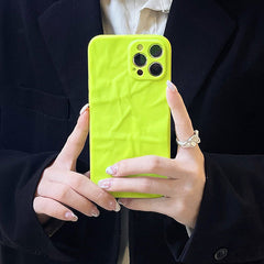 Neon Green iPhone Case