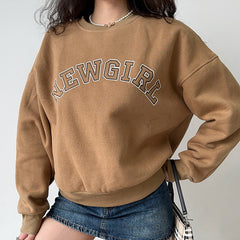 Neues Mädchen Vintage Sweatshirt