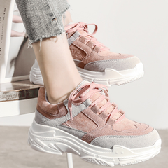 Casual Platform Lace Up Sneakers