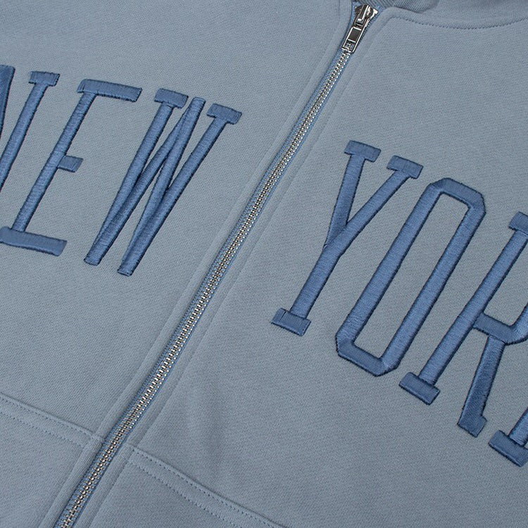 Kapuzenpullover mit New York-Stickerei