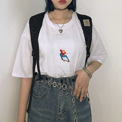 Nollie Embroidered Tee