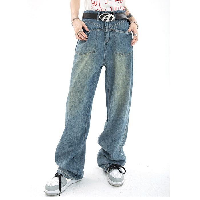 Nonkonformistische, weite Jeans