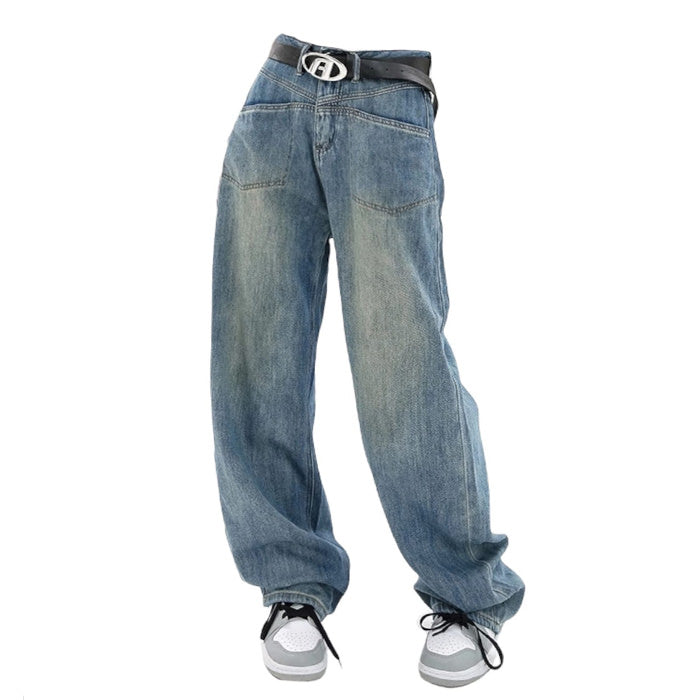 Nonkonformistische, weite Jeans