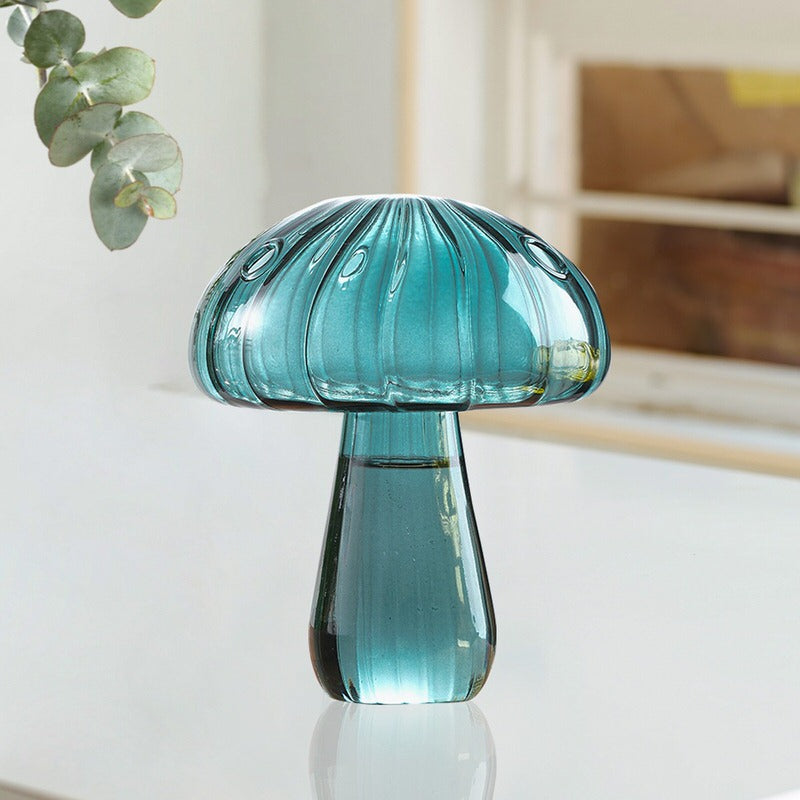 Grandma's House Nordic Mushroom Glass Vase