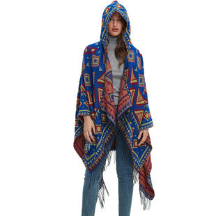 Boho Shawls with Hat