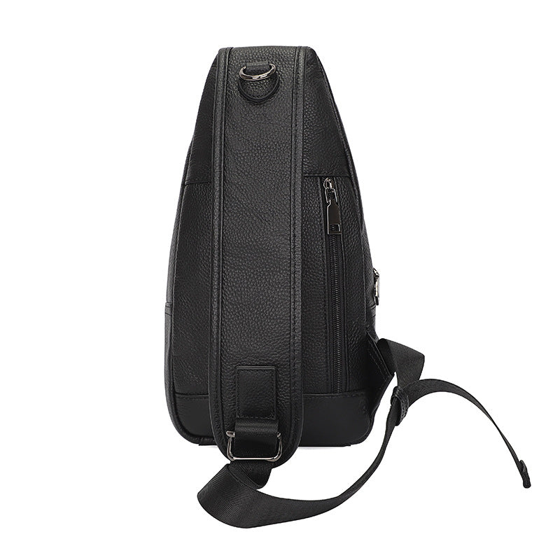 Bolso de pecho de piel de vacuno 
