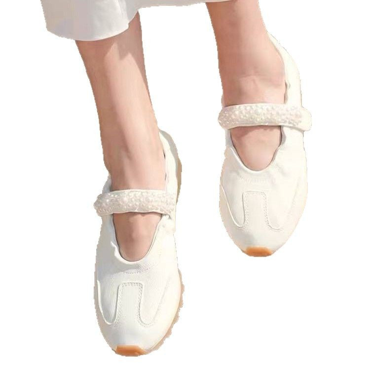 Ballet Velcro Casual Mary Jane Shoes