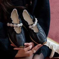 Ballet Velcro Casual Mary Jane Shoes