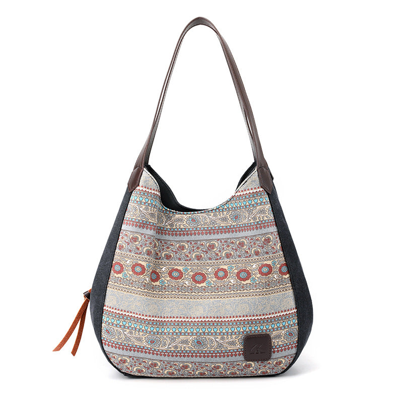 Bolsos de lona estilo bohemio