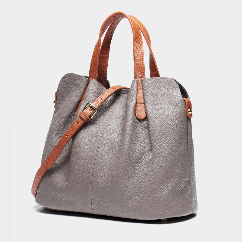 Bolsos de mano de piel de vaca
